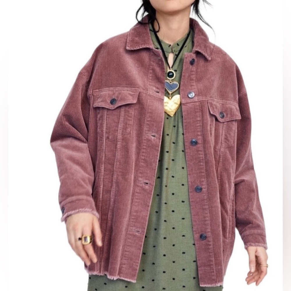 Zara Corduroy Shacket​